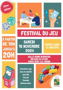 festival du jeu avec les JSP de vert le grand